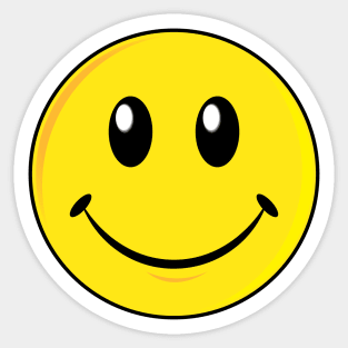 Smiley Face Sticker